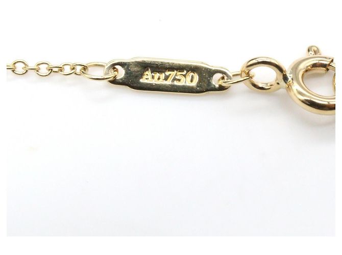 Collana T Smile in Oro Giallo di Tiffany & Co. D'oro - vista 4