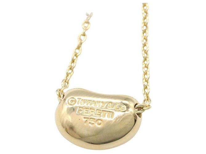 Tiffany & Co. 18K Gold Bohnenkette Golden - Ansicht 4