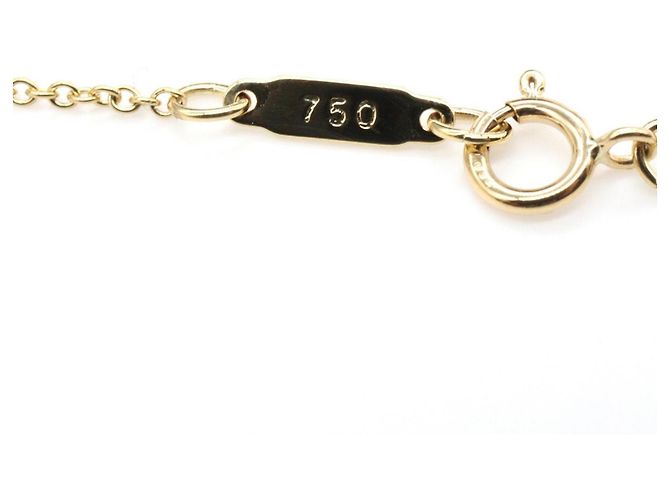 Collana a forma di foglia in oro giallo con diamante di Tiffany & Co. D'oro - vista 4