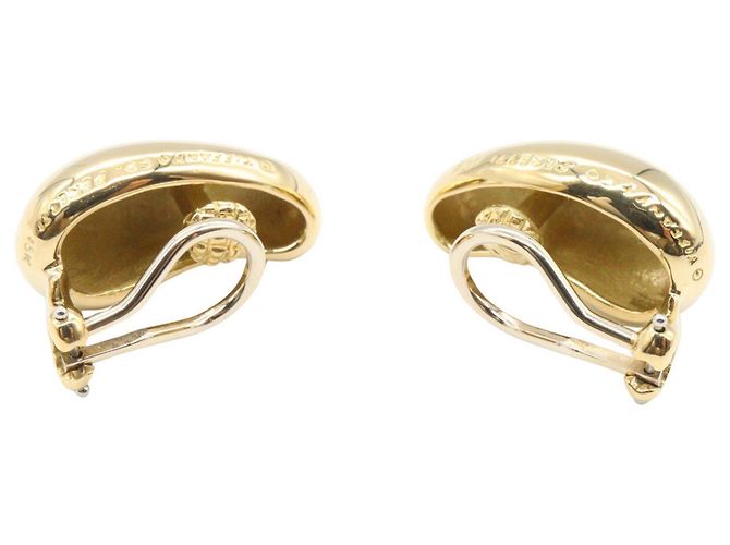 Orecchini Bean Clip Tiffany & Co. in oro giallo 18K D'oro - vista 2