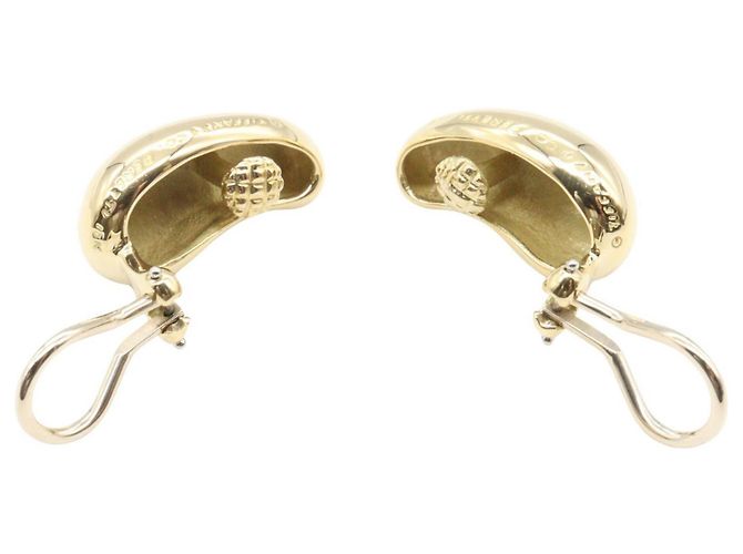 Orecchini Bean Clip Tiffany & Co. in oro giallo 18K D'oro - vista 3