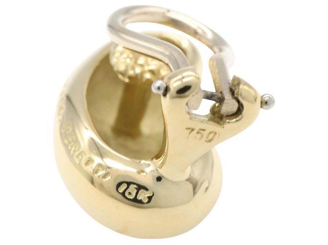 Orecchini Bean Clip Tiffany & Co. in oro giallo 18K D'oro - vista 5