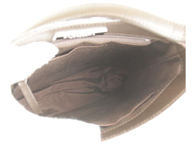 Borsa a Spalla Burberry London Stitch Marrone - vista 13