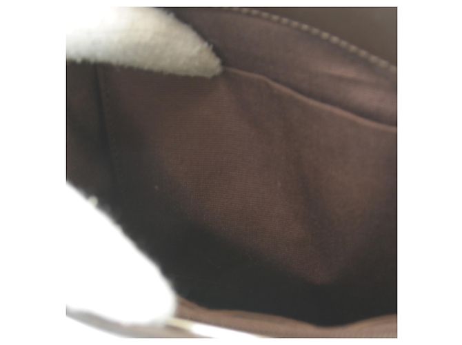 Borsa a Spalla Burberry London Stitch Marrone - vista 15