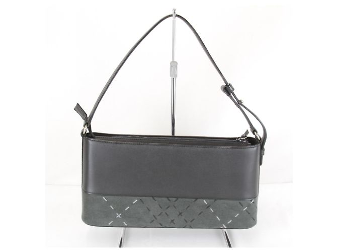 Borsa a Spalla Stitch di BURBERRY LONDON Marrone Nero - vista 2