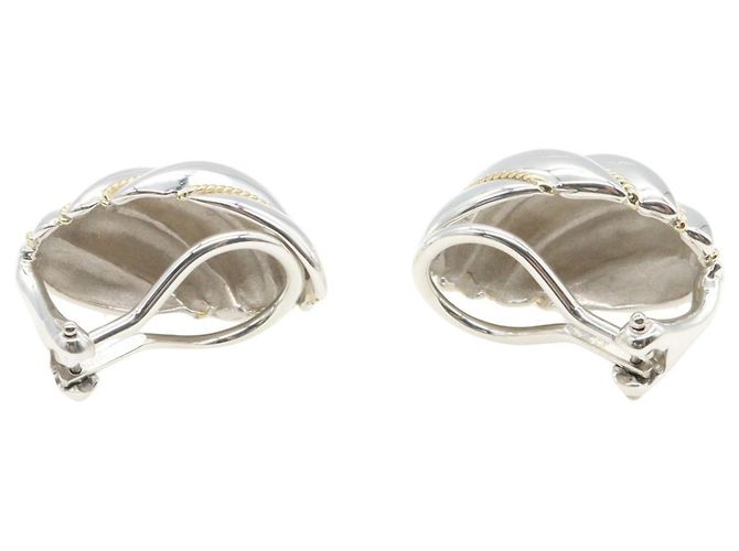 Orecchini Clip Twist Rope di Tiffany & Co. Argento D'oro - vista 2
