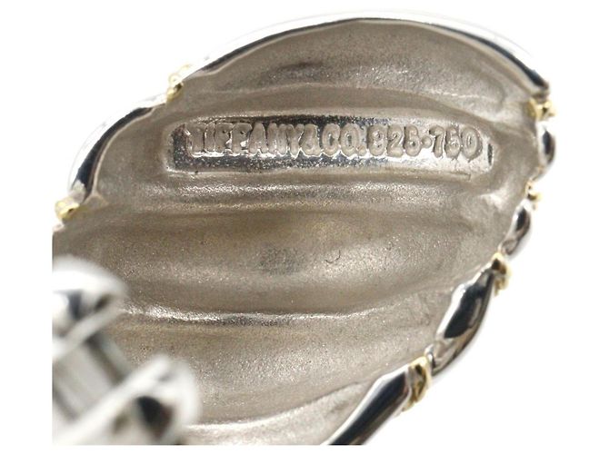 Orecchini Clip Twist Rope di Tiffany & Co. Argento D'oro - vista 4