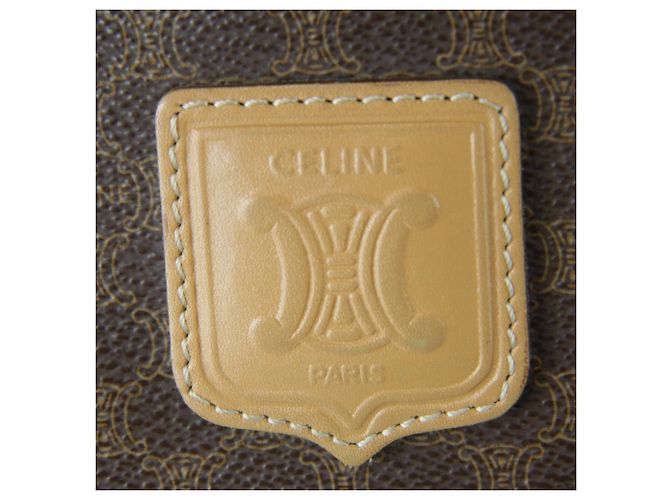 Céline Borsa a Spalla Celine Macadam Marrone - vista 12