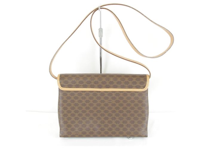 Céline Borsa a Spalla Celine Macadam Marrone - vista 2