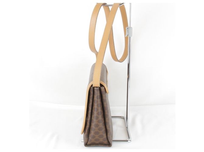 Céline Borsa a Spalla Celine Macadam Marrone - vista 3