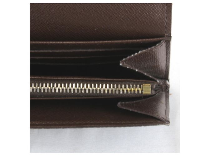 Cartera Larga Sarah de Louis Vuitton Castaño - vista 16