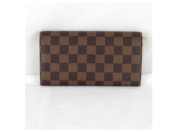 Cartera Larga Sarah de Louis Vuitton Castaño - vista 2