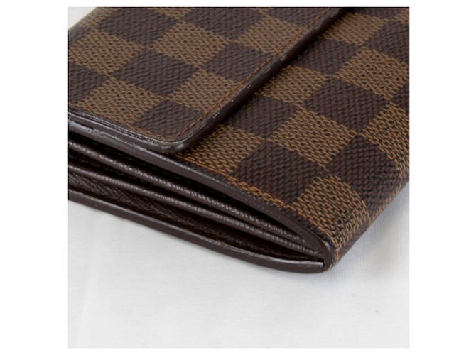 Cartera Larga Sarah de Louis Vuitton Castaño - vista 4