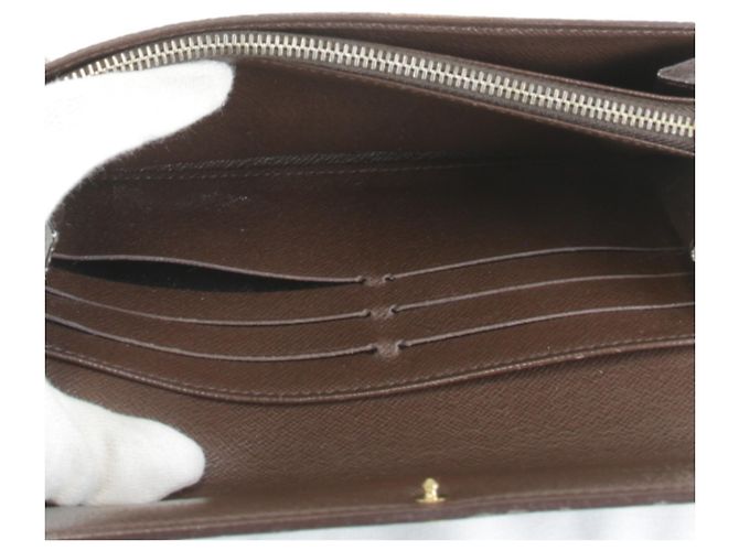 Cartera Larga Sarah de Louis Vuitton Castaño - vista 9