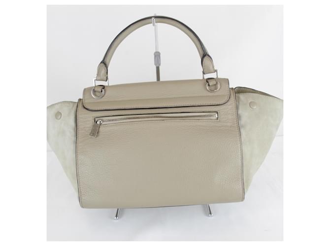 Céline Borsa Trapeze Piccola Celine Beige - vista 2