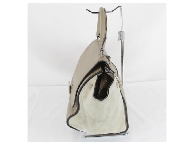 Céline Borsa Trapeze Piccola Celine Beige - vista 3