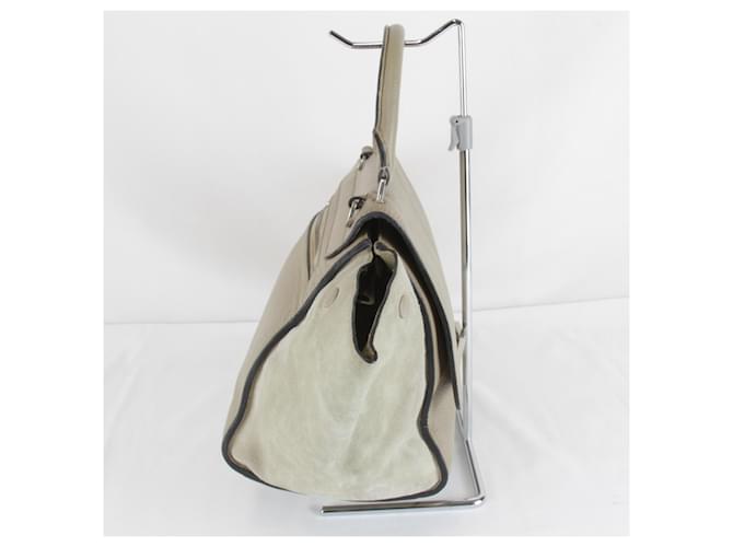 Céline Borsa Trapeze Piccola Celine Beige - vista 4