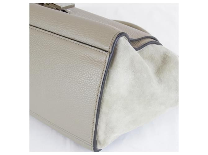 Céline Borsa Trapeze Piccola Celine Beige - vista 5