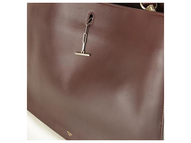 Céline Borsa a spalla Celine con hardware a catena Bordò - vista 10