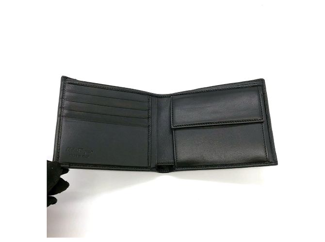 Billetera de cuero bi-fold Gancini de Salvatore Ferragamo Negro - vista 11
