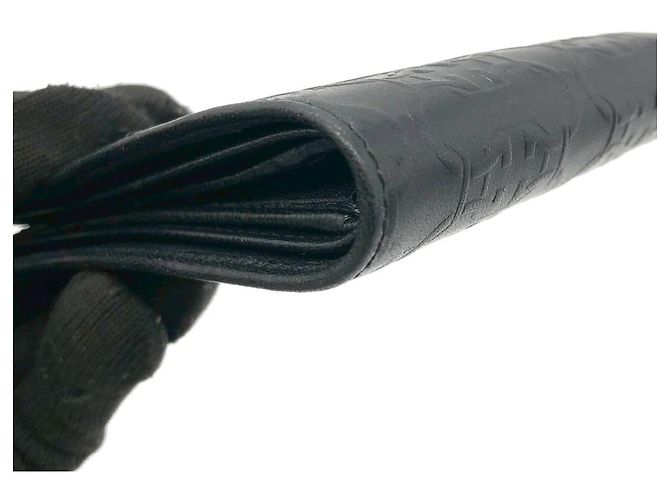 Billetera de cuero bi-fold Gancini de Salvatore Ferragamo Negro - vista 7