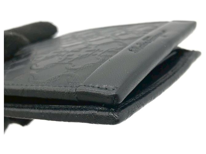 Billetera de cuero bi-fold Gancini de Salvatore Ferragamo Negro - vista 8