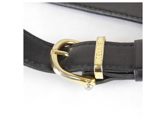 Céline Borsa a Spalla Celine Circle Hardware Nero - vista 11
