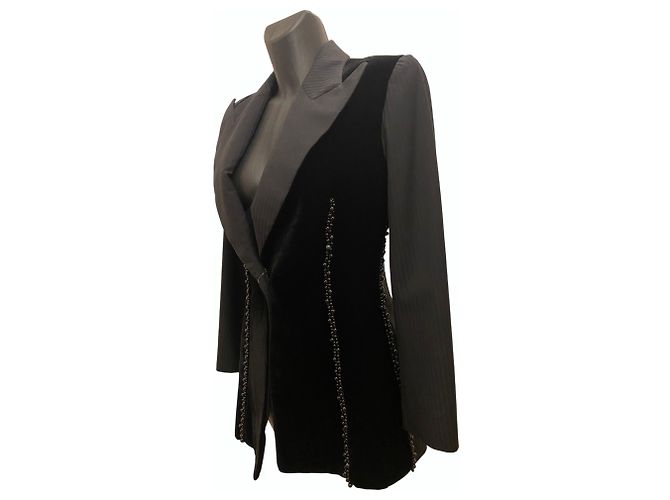 Giacca nera Christian Dior - vista 2