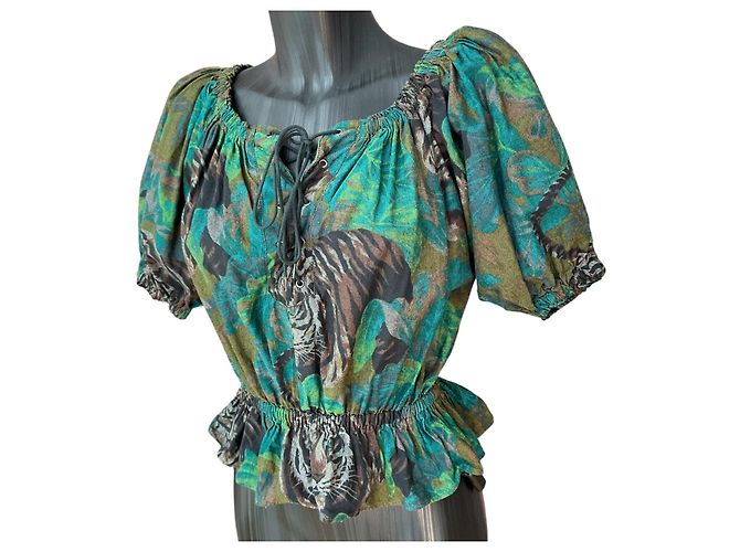 Kenzo 1990's Tiger Top - view 3