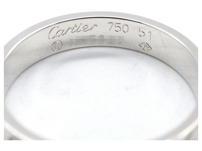 Cartier Mini Love Ring Silber - Ansicht 3