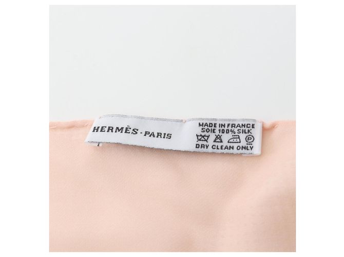 Stola in chiffon rosa New Libris in seta di Hermès - vista 2