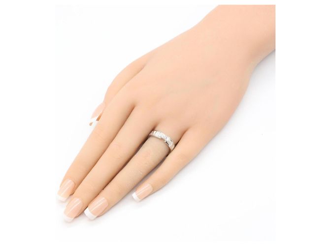 Tiffany & Co. Atlas Diamantring aus 18K Weißgold Silber - Ansicht 7