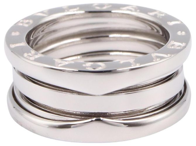 Bulgari Anello Bvlgari B-zero1 3 bande in oro bianco 18K Argento - vista 2