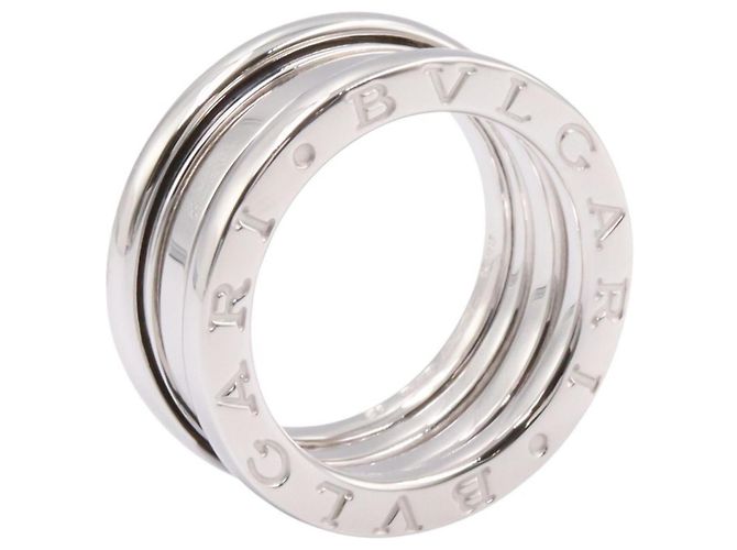 Bulgari Anello Bvlgari B-zero1 3 bande in oro bianco 18K Argento - vista 3