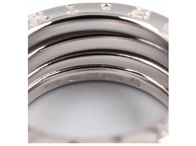 Bulgari Anello Bvlgari B-zero1 3 bande in oro bianco 18K Argento - vista 4