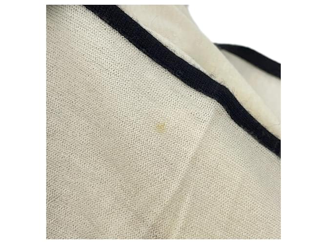 Timeless Stola in cashmere e seta Chanel Nero Crudo - vista 4