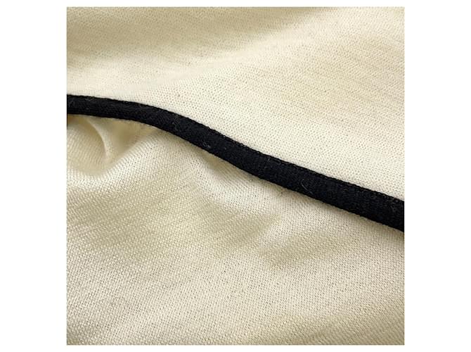 Timeless Stola in cashmere e seta Chanel Nero Crudo - vista 8