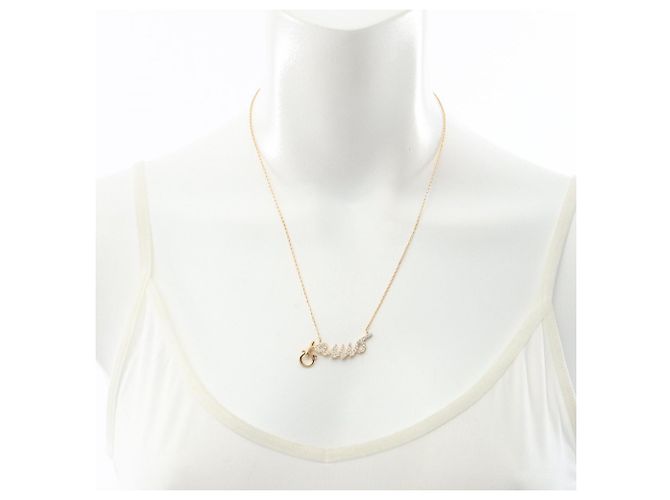 Collana AMO Gancini di Salvatore Ferragamo D'oro - vista 4