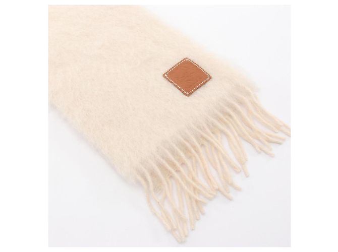 Sciarpa in mohair e lana Anagram Loewe Crudo - vista 2