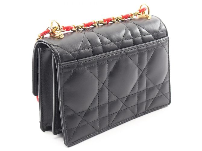 Borsa Mini Miss Caro di Christian Dior Nero - vista 2