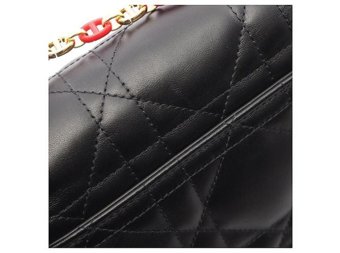 Borsa Mini Miss Caro di Christian Dior Nero - vista 8