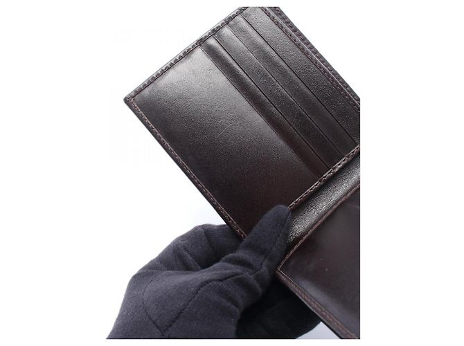 Fendi Zucca Bi-Fold Geldbörse Braun - Ansicht 6