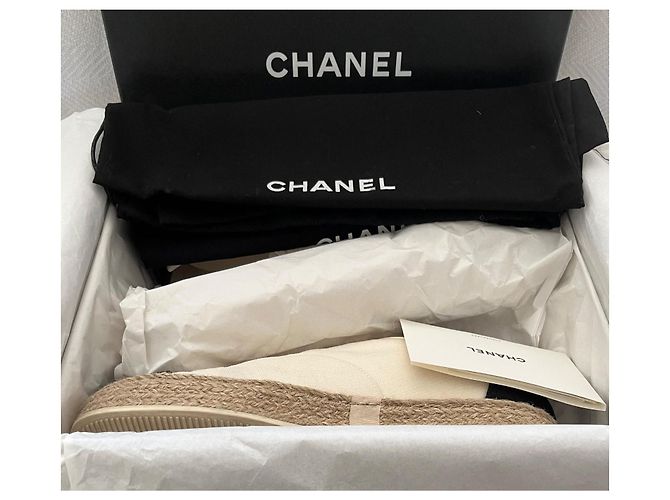 Chanel Espadrilles Cream - view 9
