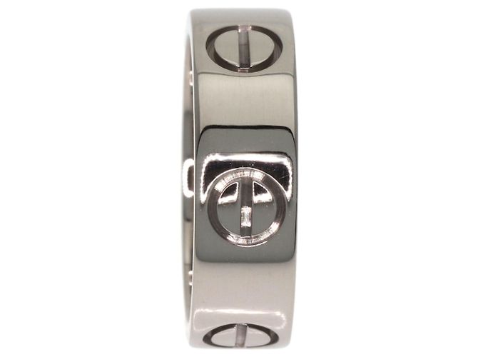 Anello Love Cartier in oro bianco 18K - vista 3