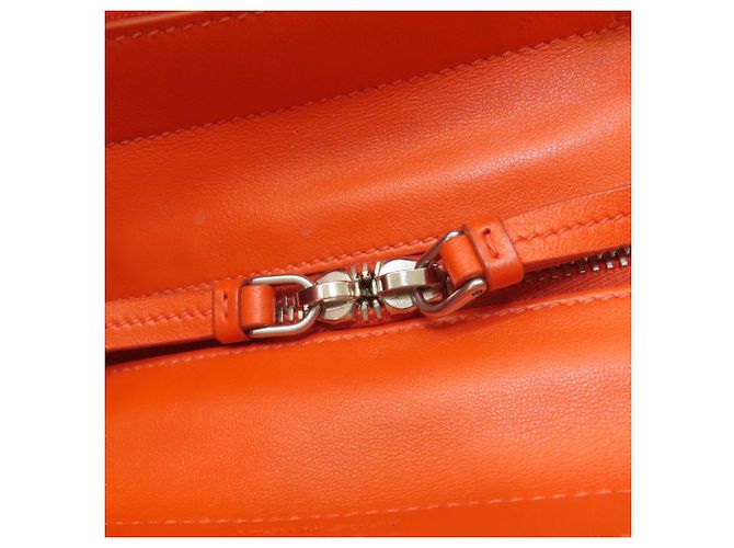 Borsa in tela Prada Ouverture Arancione - vista 19