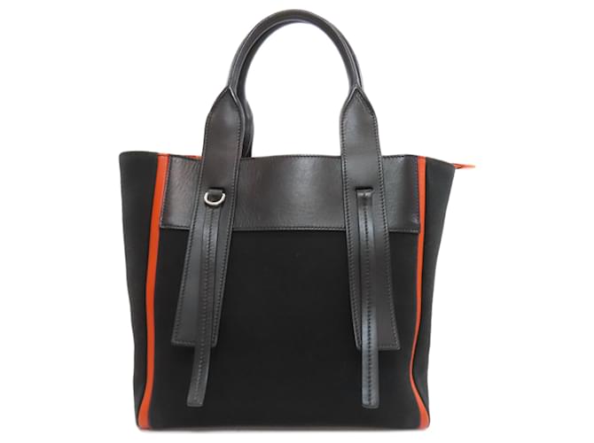 Borsa in tela Prada Ouverture Arancione - vista 2