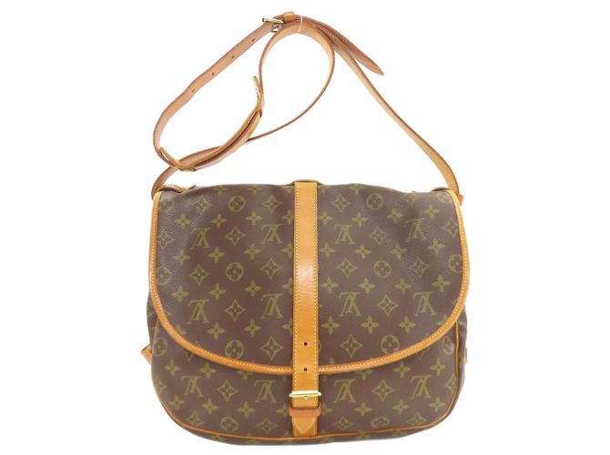 Borsa a Spalla Saumur 35 M42254 di Louis Vuitton Monogramma - vista 2