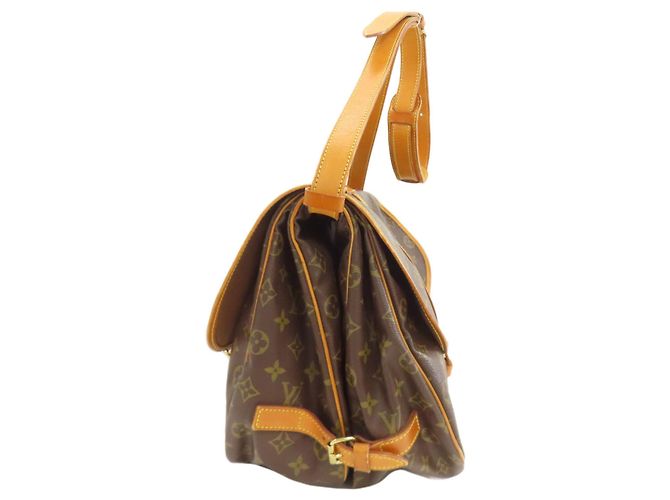 Borsa a Spalla Saumur 35 M42254 di Louis Vuitton Monogramma - vista 3