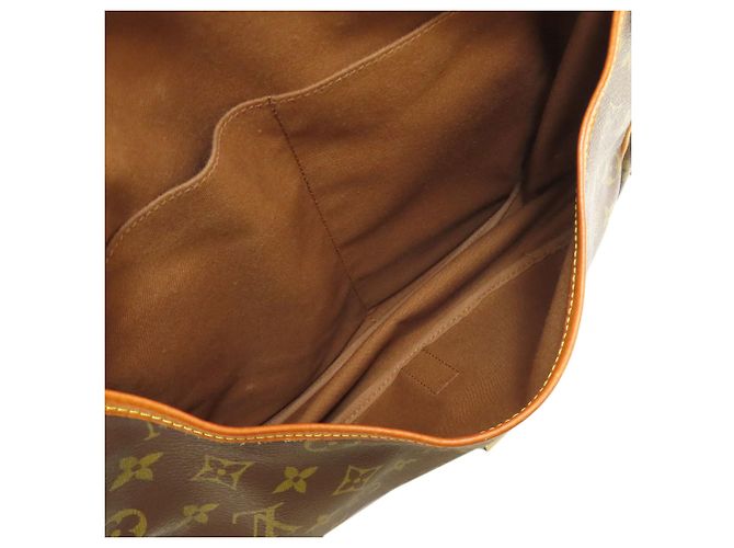 Borsa a Spalla Saumur 35 M42254 di Louis Vuitton Monogramma - vista 5