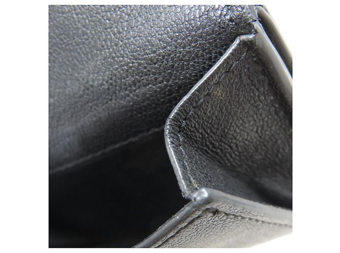 Portafoglio bi-fold Yves Saint Laurent Heart Nero Blu - vista 13